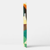 gekleurde driehoek naadloze textuur met houtexact Case-Mate iPhone case (Achterkant / Rechts)