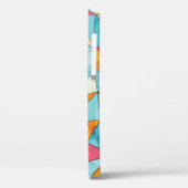 gekleurde driehoeken naadloos patroon met gr Case-Mate iPhone case (Achterkant / Links)