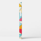 gekleurde driehoeken naadloos patroon met gr Case-Mate iPhone case (Achterkant / Rechts)