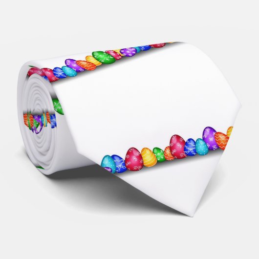 ***  gekleurde eiersoorten*** stropdas (Opgerold)