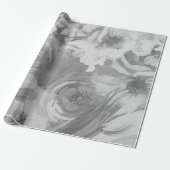 gekleurde Floral Cadeaupapier (Uitgerold)