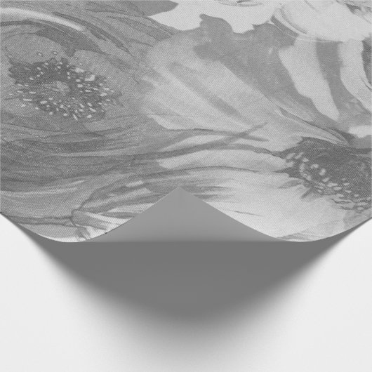  gekleurde Floral Cadeaupapier (Hoek)