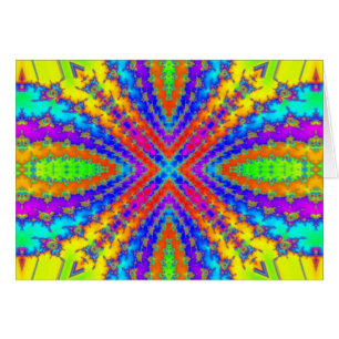 gekleurde fractale kaleidoscoop Art