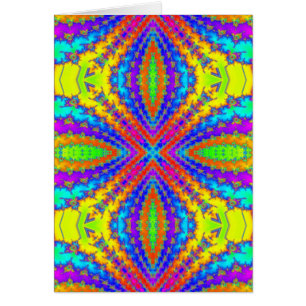 gekleurde fractale kaleidoscoop Art