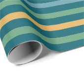  gekleurde gestreepte lijnen cadeaupapier (Rol Hoek)