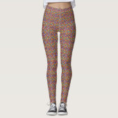Gekleurde glazen knikkers leggings (Voorkant)