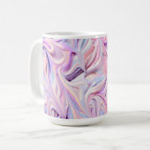 gekleurde glazuur koffiemok (Voorkant links)