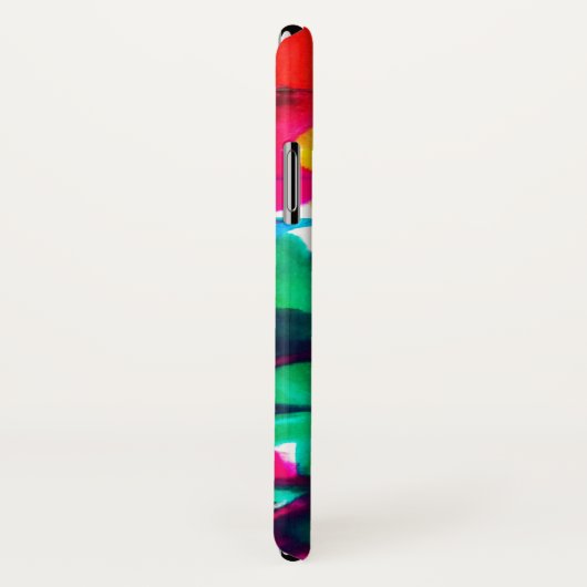 gekleurde harten Case-Mate iPhone case (Achterkant / rechts)
