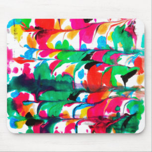 gekleurde harten muismat