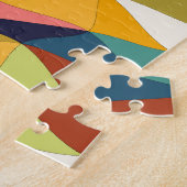 gekleurde hoek legpuzzel (Zijkant)