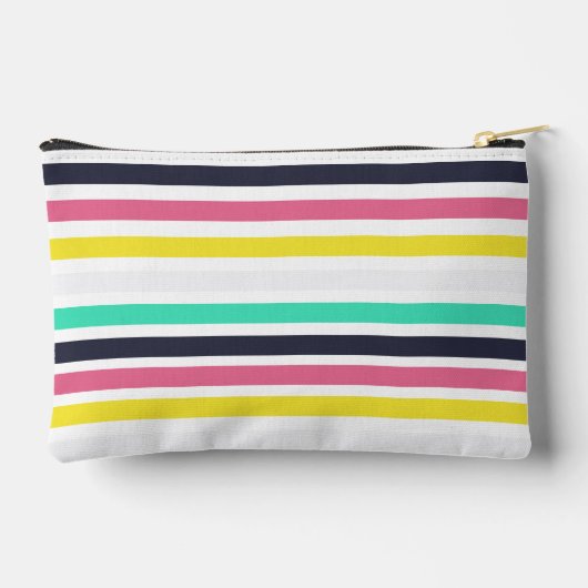 Gekleurde horizontale strepen etui (Achterkant)