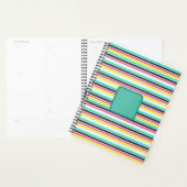 Gekleurde horizontale strepen planner (Display)