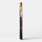 gekleurde houten textureabstract, achtergrond, bor Case-Mate iPhone case (Achterkant / Rechts)