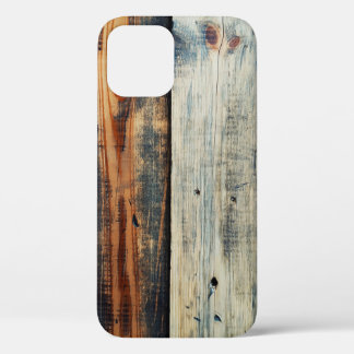 gekleurde houten textureabstract, achtergrond, bor Case-Mate iPhone case