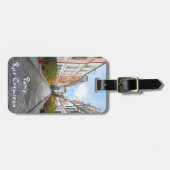 Gekleurde huizen in Rue Cremieux - Parijs Bagagelabel (Voorkant horizontaal)