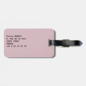 Gekleurde huizen in Rue Cremieux - Parijs Bagagelabel (Achterkant horizontaal)