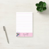 Gekleurde kolibrie gepersonaliseerd post-it® notes (Kantoor)