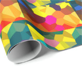 Gekleurde kristallen cadeaupapier (Rol Hoek)