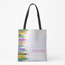 Gekleurde kunstpotloden Ontwerp Terug naar School