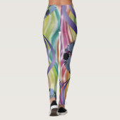 gekleurde lange leggings (Achterkant)