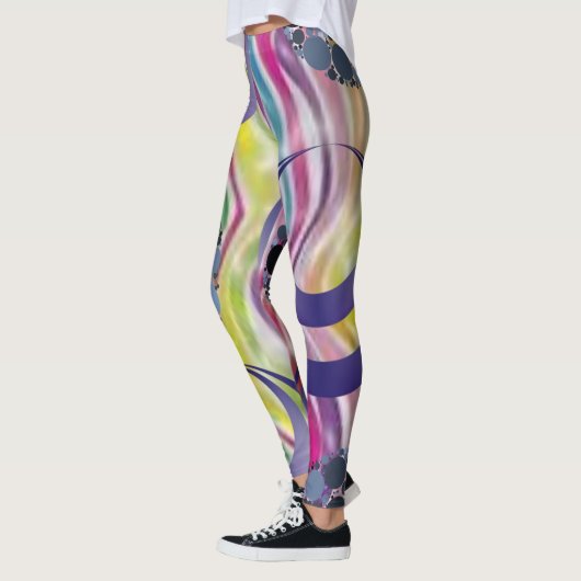 gekleurde lange leggings (Links)