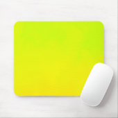 Gekleurde Lemon Yellow/ Lime Green Flashy Muismat (Met muis)