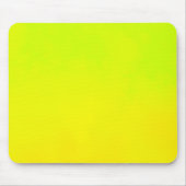 Gekleurde Lemon Yellow/ Lime Green Flashy Muismat (Voorkant)