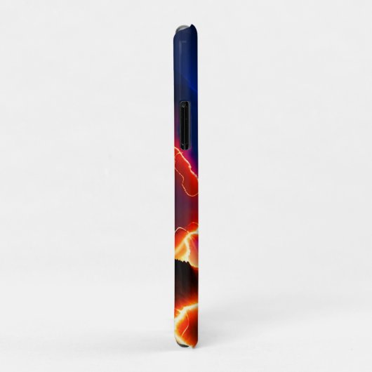 Gekleurde Lightning Mountain One Case-Mate iPhone Case (Achterkant/rechts)
