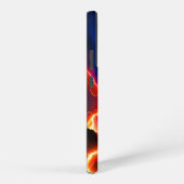 Gekleurde Lightning Mountain One Samsung Galaxy Hoesje (Rechterkant)