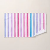 Gekleurde lijnen bad handdoek (Handdoek)