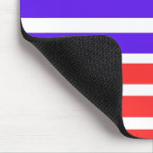 Gekleurde lijnen Grafische kunst Muismat (Hoek)