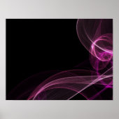 Gekleurde linten - Roze Poster (Voorkant)