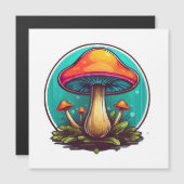 Gekleurde magische paddenstoelen (Voorkant / Achterkant)