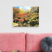 Gekleurde mannetjes bij varkens canvas afdruk (Insitu (Woonkamer))