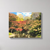 Gekleurde mannetjes bij varkens canvas afdruk (Voorkant)