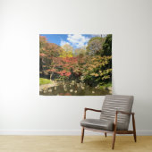 Gekleurde mannetjes bij varkens wandkleed (In Situ (horizontaal))