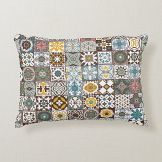gekleurde Marokkaanse tegel Accent Kussen