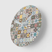 Gekleurde Marokkaanse tegel Ronde Klok (Hoek)