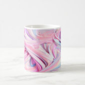 gekleurde matte wervelkolom koffiemok (Center)