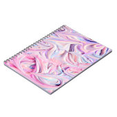 gekleurde matte wervelkolom notitieboek (Linkerzijde)