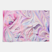 gekleurde matte wervelkolom theedoek (Horizontaal)