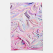 gekleurde matte wervelkolom theedoek (Verticaal)