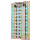 Gekleurde multi-kleurige diamant, gepatenteerd Cli Klembord (Links)