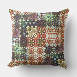  gekleurde ondoorzichtige kaleidoscoop mozaïek goo kussen