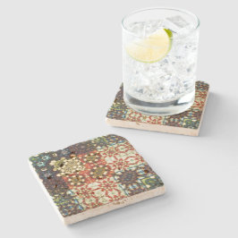  gekleurde ondoorzichtige kaleidoscoop mozaïek stenen onderzetter