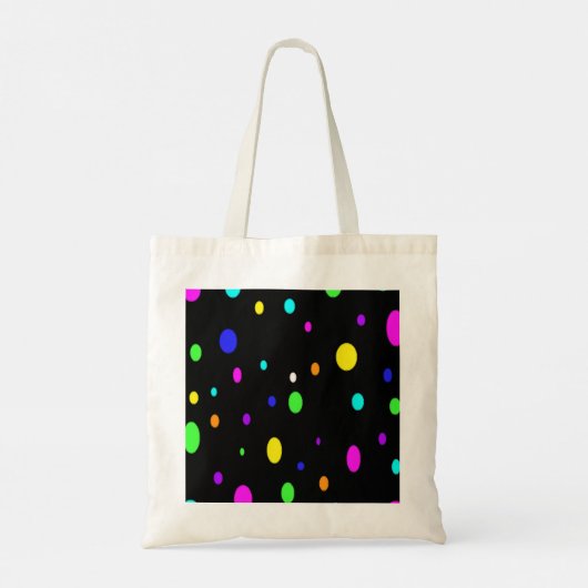 gekleurde orb's tote bag (Achterkant)