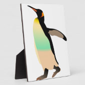 gekleurde peguin fotoplaat (Zijkant)