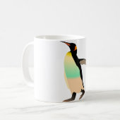 gekleurde peguin koffiemok (Voorkant links)