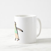 gekleurde peguin koffiemok (Voorkant rechts)