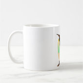 gekleurde peguin koffiemok (Links)